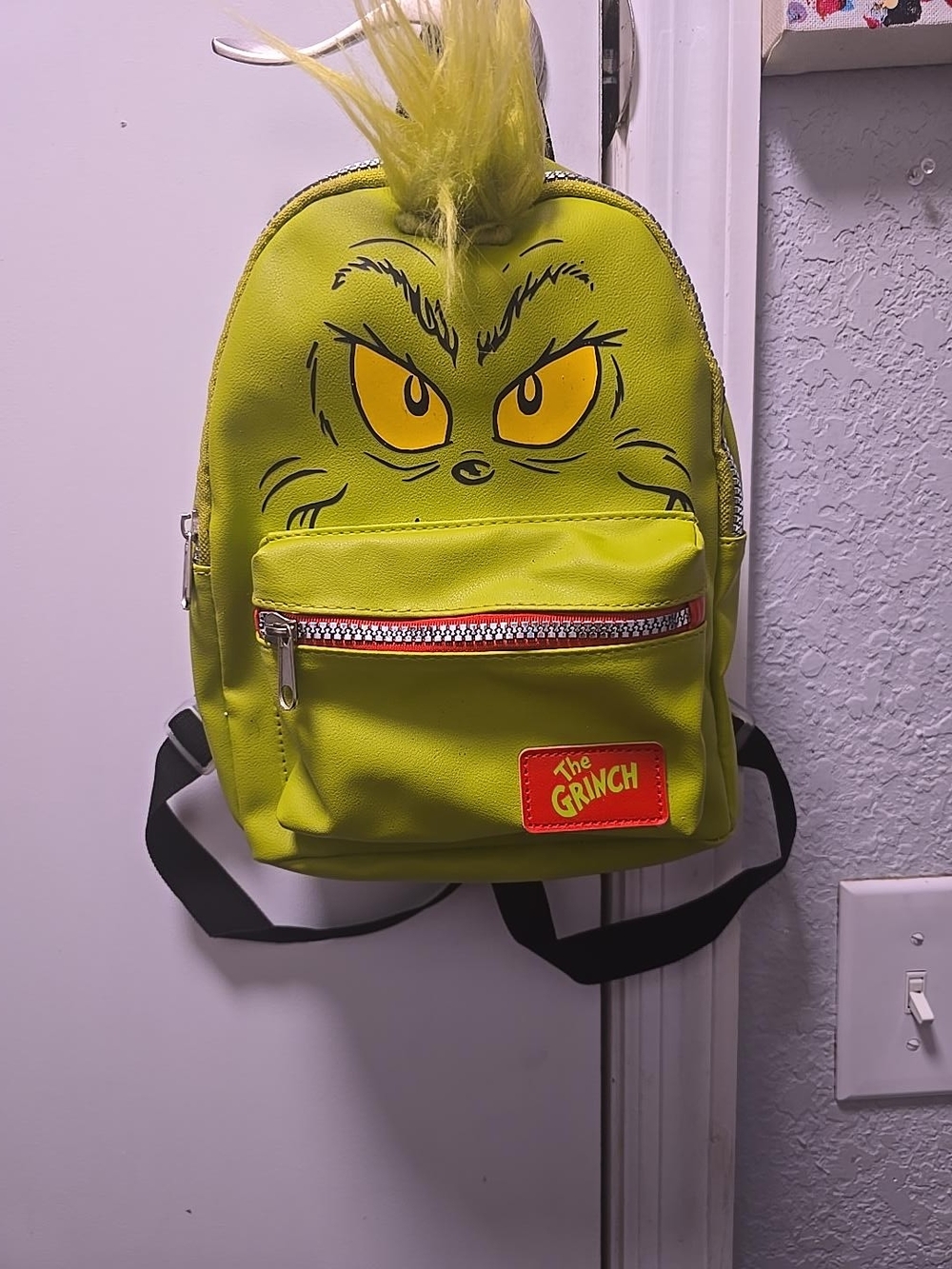 Lime Green The GRINCH Backpack - Official